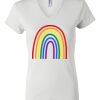 Women's Short Sleeve V-Neck T-Shirt Thumbnail