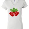 Women's Short Sleeve V-Neck T-Shirt Thumbnail