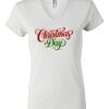 Women's Short Sleeve V-Neck T-Shirt Thumbnail