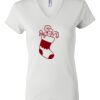 Women's Short Sleeve V-Neck T-Shirt Thumbnail