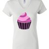Women's Short Sleeve V-Neck T-Shirt Thumbnail