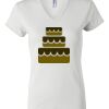 Women's Short Sleeve V-Neck T-Shirt Thumbnail