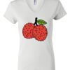 Women's Short Sleeve V-Neck T-Shirt Thumbnail