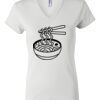 Women's Short Sleeve V-Neck T-Shirt Thumbnail