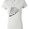 Women's Short Sleeve V-Neck T-Shirt Thumbnail