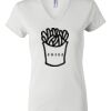 Women's Short Sleeve V-Neck T-Shirt Thumbnail