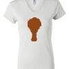 Women's Short Sleeve V-Neck T-Shirt Thumbnail