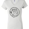 Women's Short Sleeve V-Neck T-Shirt Thumbnail