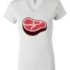 Women's Short Sleeve V-Neck T-Shirt Thumbnail