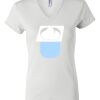 Women's Short Sleeve V-Neck T-Shirt Thumbnail