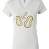 Women's Short Sleeve V-Neck T-Shirt Thumbnail