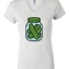 Women's Short Sleeve V-Neck T-Shirt Thumbnail