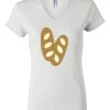 Women's Short Sleeve V-Neck T-Shirt Thumbnail