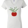 Women's Short Sleeve V-Neck T-Shirt Thumbnail