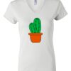 Women's Short Sleeve V-Neck T-Shirt Thumbnail