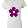 Women's Short Sleeve V-Neck T-Shirt Thumbnail