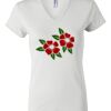 Women's Short Sleeve V-Neck T-Shirt Thumbnail
