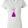 Women's Short Sleeve V-Neck T-Shirt Thumbnail
