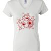 Women's Short Sleeve V-Neck T-Shirt Thumbnail