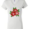 Women's Short Sleeve V-Neck T-Shirt Thumbnail