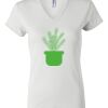 Women's Short Sleeve V-Neck T-Shirt Thumbnail