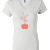Women's Short Sleeve V-Neck T-Shirt Thumbnail