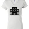 Women's Short Sleeve V-Neck T-Shirt Thumbnail