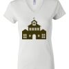 Women's Short Sleeve V-Neck T-Shirt Thumbnail