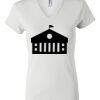 Women's Short Sleeve V-Neck T-Shirt Thumbnail