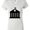 Women's Short Sleeve V-Neck T-Shirt Thumbnail