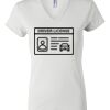 Women's Short Sleeve V-Neck T-Shirt Thumbnail