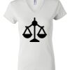 Women's Short Sleeve V-Neck T-Shirt Thumbnail