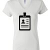 Women's Short Sleeve V-Neck T-Shirt Thumbnail
