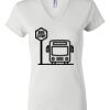Women's Short Sleeve V-Neck T-Shirt Thumbnail