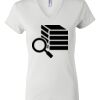 Women's Short Sleeve V-Neck T-Shirt Thumbnail