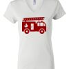 Women's Short Sleeve V-Neck T-Shirt Thumbnail