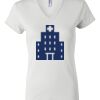 Women's Short Sleeve V-Neck T-Shirt Thumbnail