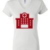Women's Short Sleeve V-Neck T-Shirt Thumbnail