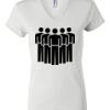 Women's Short Sleeve V-Neck T-Shirt Thumbnail