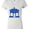 Women's Short Sleeve V-Neck T-Shirt Thumbnail