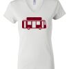 Women's Short Sleeve V-Neck T-Shirt Thumbnail
