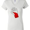 Women's Short Sleeve V-Neck T-Shirt Thumbnail