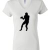 Women's Short Sleeve V-Neck T-Shirt Thumbnail