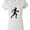 Women's Short Sleeve V-Neck T-Shirt Thumbnail