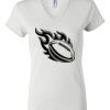Women's Short Sleeve V-Neck T-Shirt Thumbnail