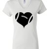 Women's Short Sleeve V-Neck T-Shirt Thumbnail