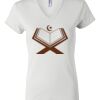 Women's Short Sleeve V-Neck T-Shirt Thumbnail