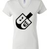 Women's Short Sleeve V-Neck T-Shirt Thumbnail