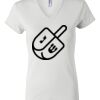 Women's Short Sleeve V-Neck T-Shirt Thumbnail