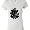 Women's Short Sleeve V-Neck T-Shirt Thumbnail